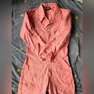 Big Bud Press Basic Jumpsuit in bubblegum pink, size S, Like New